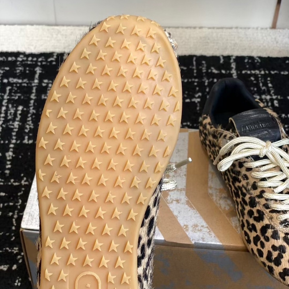 Golden Goose Leopard Print Sneakers - Picture 6 of 7